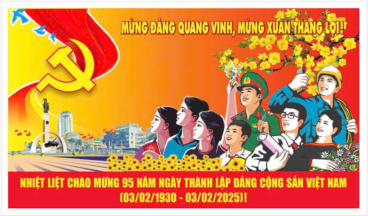 Mừng đảng quang vinh, mừng xuân thắng lợi