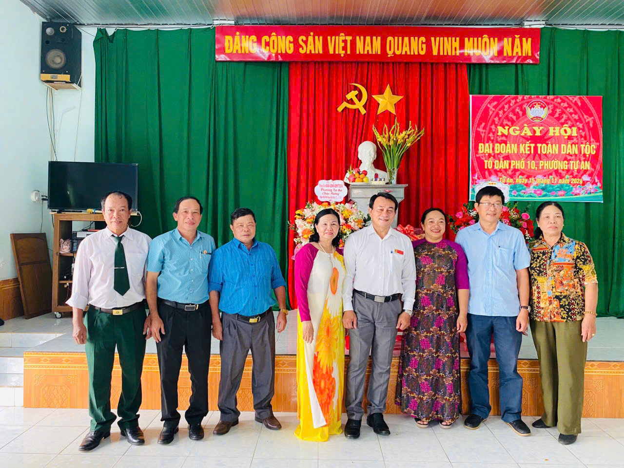 PHƯỜNG TỰ AN SÔI NỔI NGÀY HỘI ĐẠI ĐOÀN KẾT TOÀN DÂN TỘC 2024
