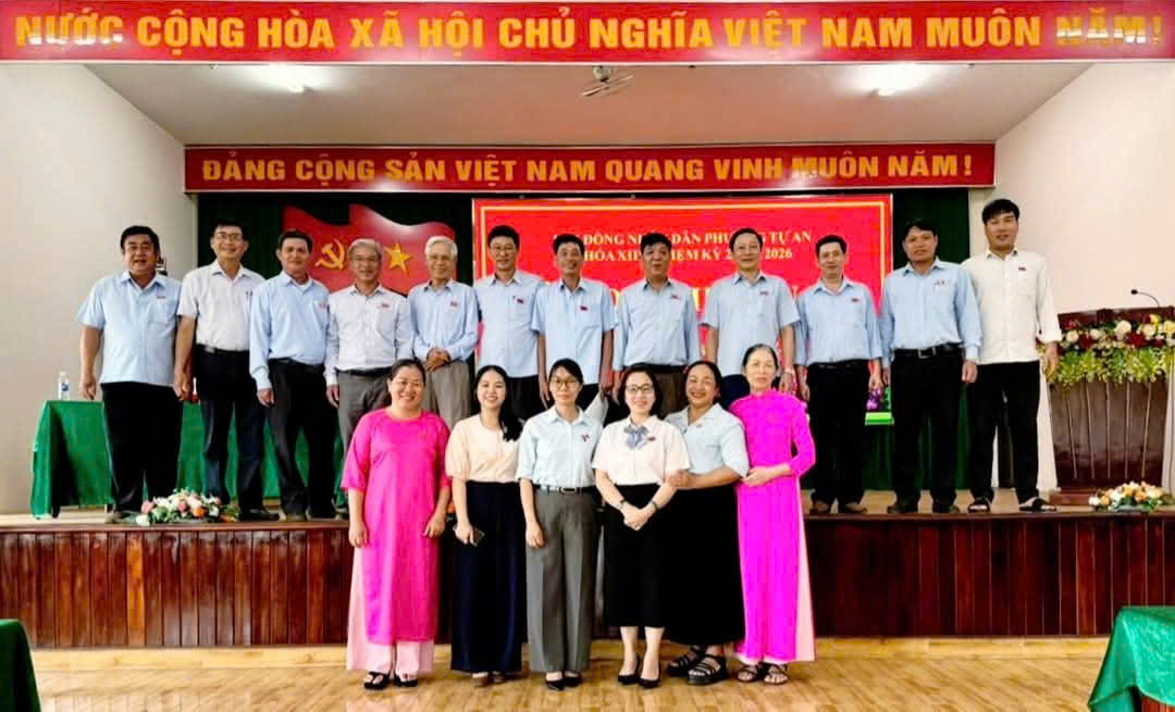 HĐND phường Tự An khóa XIII, nhiệm kỳ 2021 – 2026 tổ chức kỳ họp chuyên đề