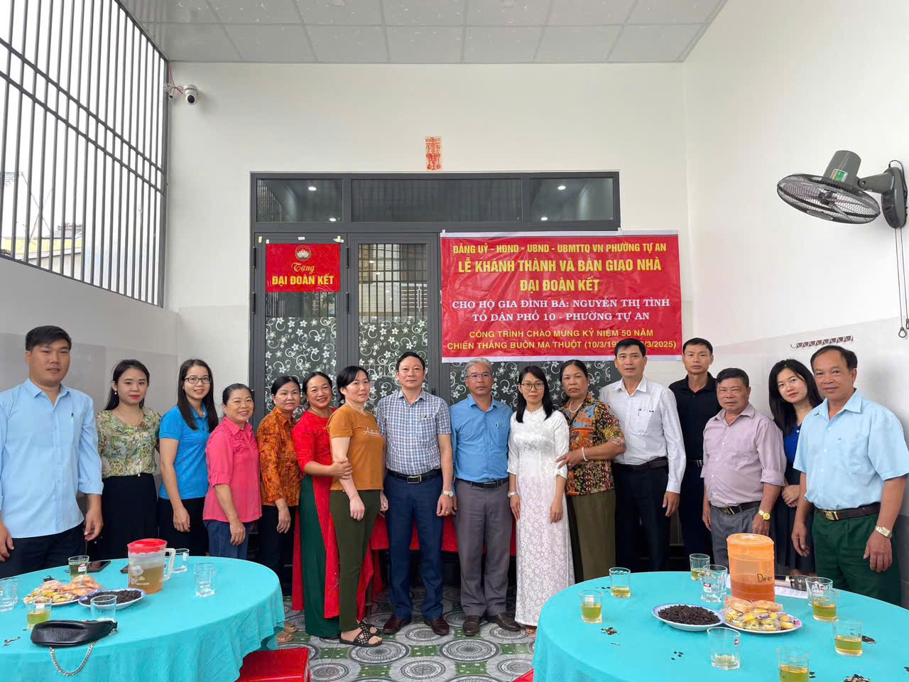 LỄ KHÁNH THÀNH VÀ BÀN GIAO NHÀ ĐẠI ĐOÀN KẾT