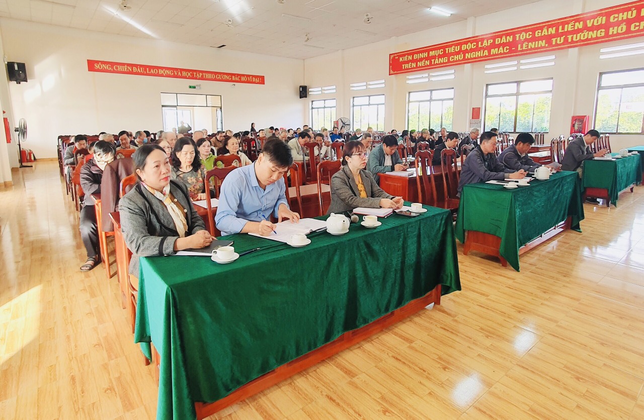 Hội nghị tiếp xúc cử tri sau kỳ họp thứ bảy, HĐND phường khóa XIII, nhiệm kỳ 2021 – 2026